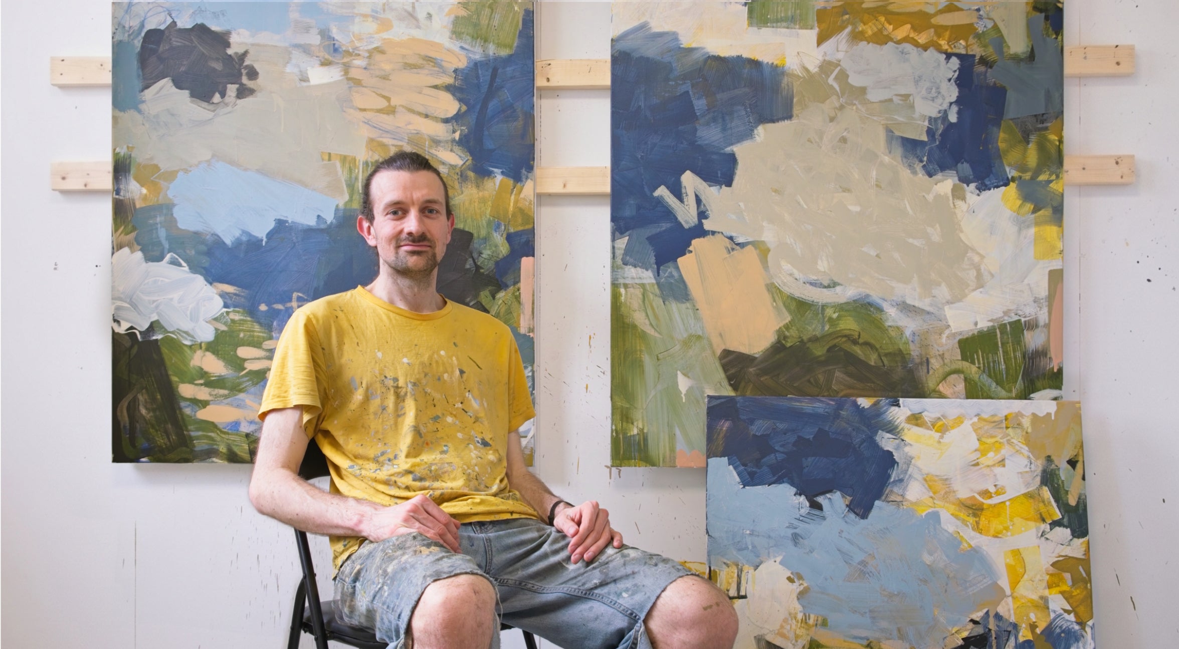 Adam Cartwright Contemporary Expressive Abstract Artist UK
